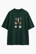 T-shirt 100 % cotton Limited Edition Mediterranean Green