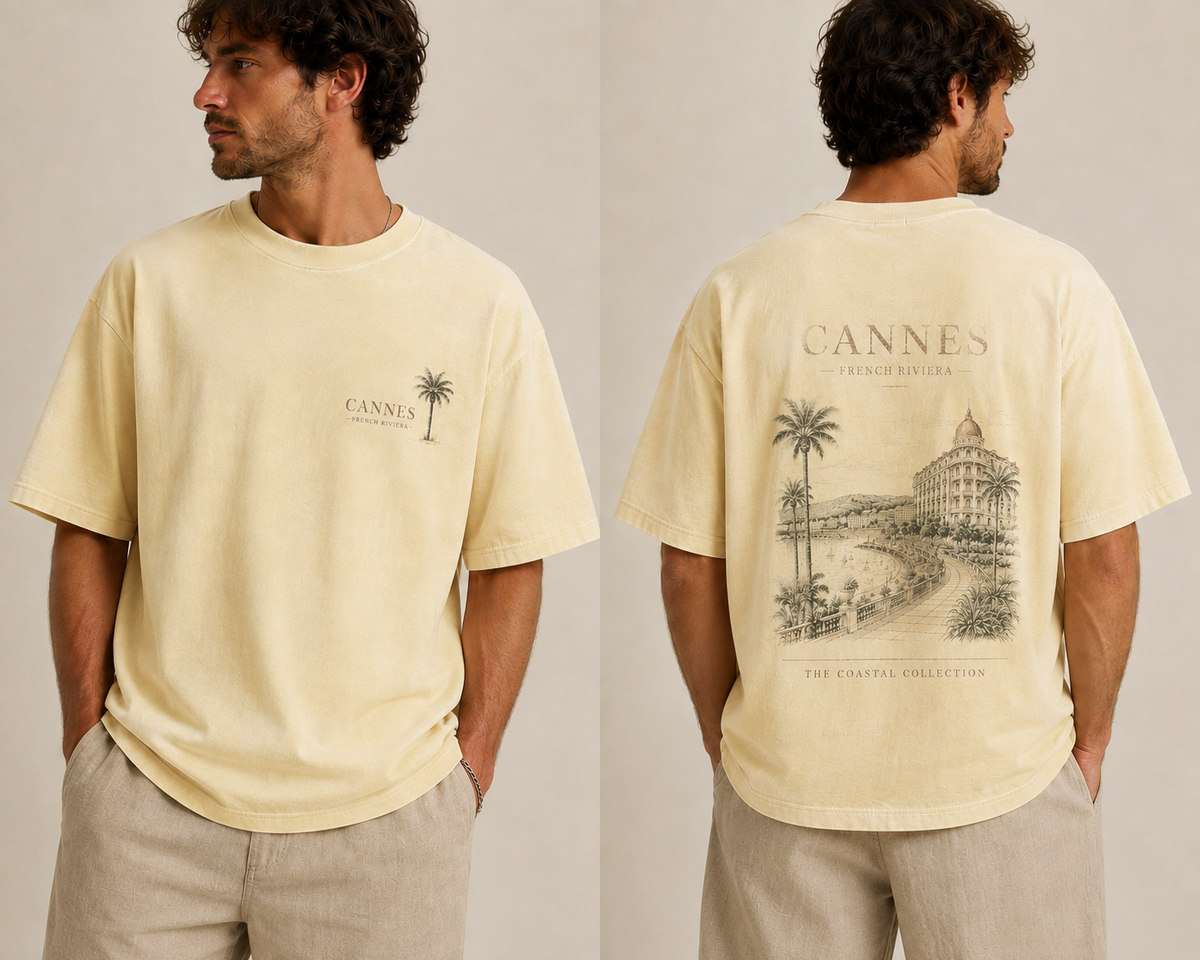 T-shirt 100 % cotton Limited Editon Cannes