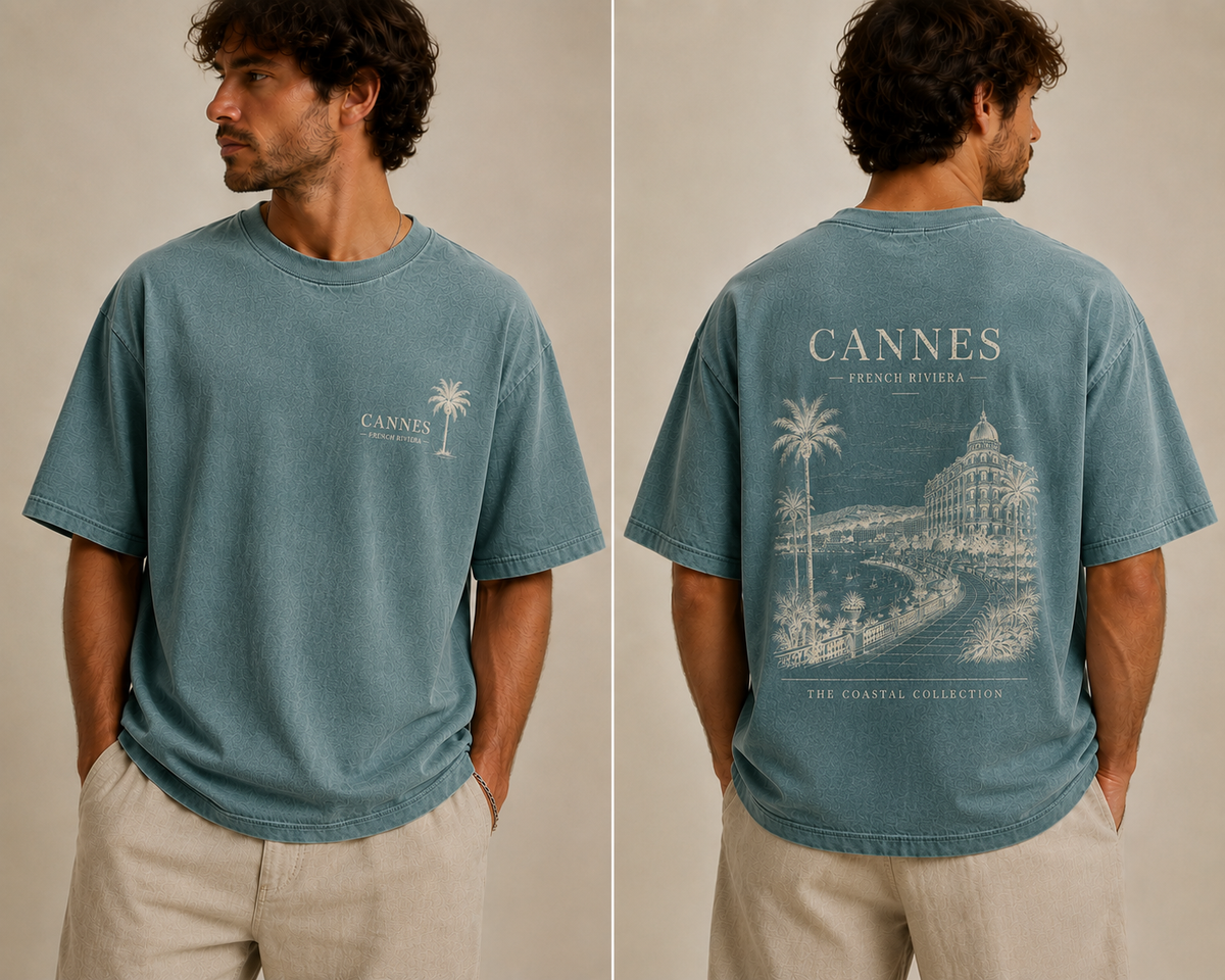 T-shirt 100 % cotton Limited Editon Cannes