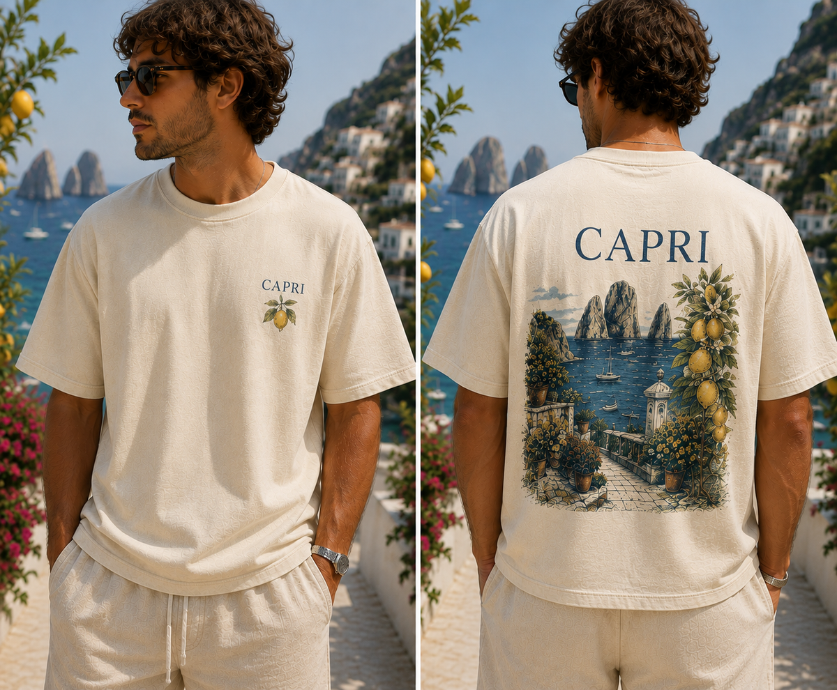 T-shirt 100 % cotton Limited Editon Capri
