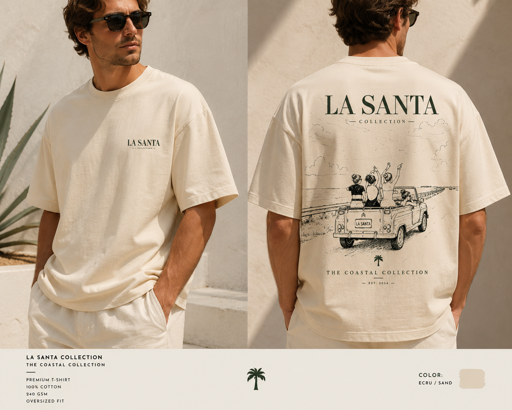T-shirt 100 % cotton Limited Editon LA SANTA