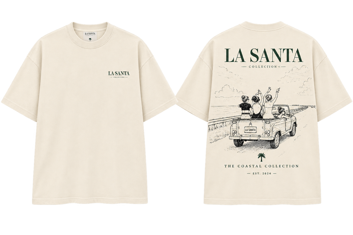 T-shirt 100 % cotton Limited Editon LA SANTA