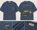 T-shirt 100 % cotton Limited Editon Saint Barth