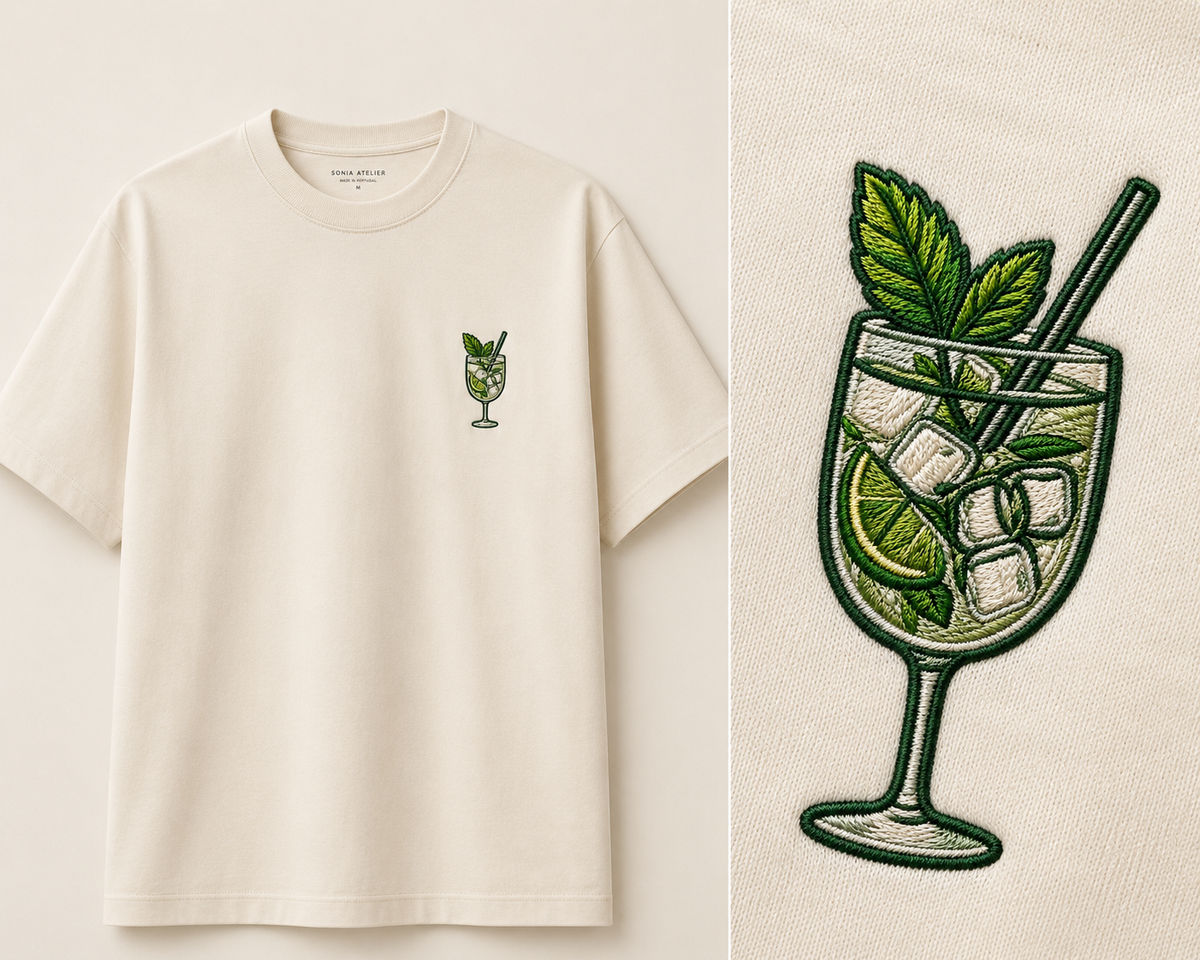 T-shirt 100 % cotton Mojito
